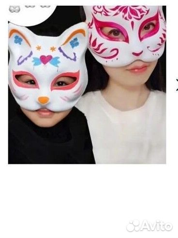 Маска для Квадробики кошка