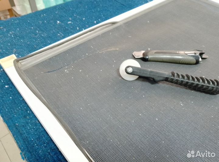 Ремонт москитных сеток на дому