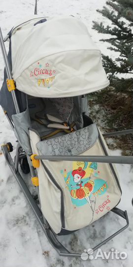 Санки коляска