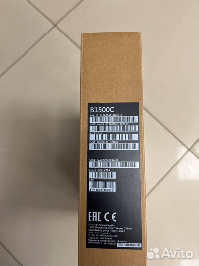 Ноутбук Asus Expertbook B1500ceae-BQ1763