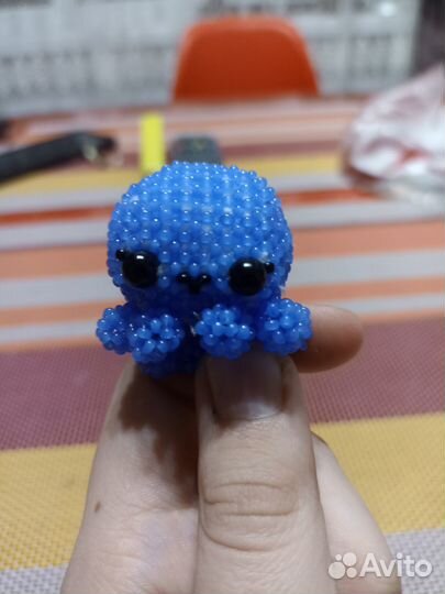 Осьминог из бисера