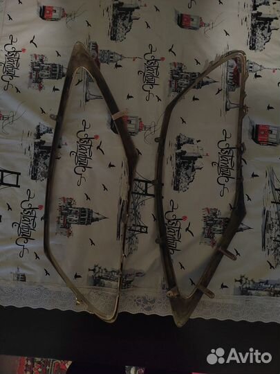 Окантовка фар Lexus gs 300 без омывателя