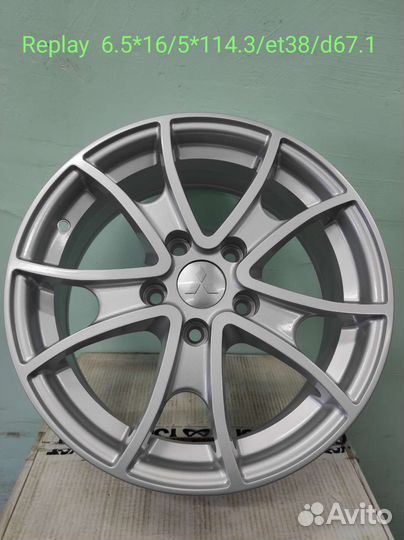 Новые Мицубиси r16/5*114.3/et 38/dia 67.1