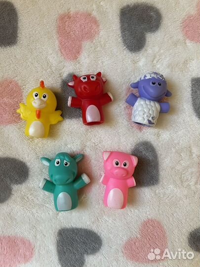 Набор игрушек на пальцы