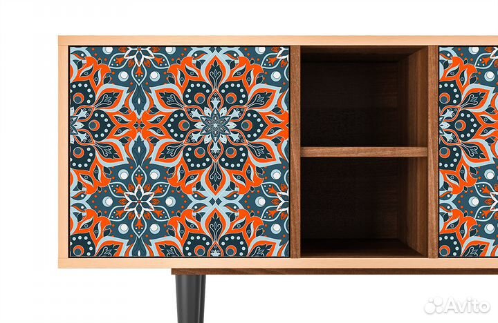 Тв-тумба T5 - Орех - Fire Beetle