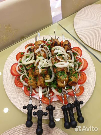 Электрошашлычница новая