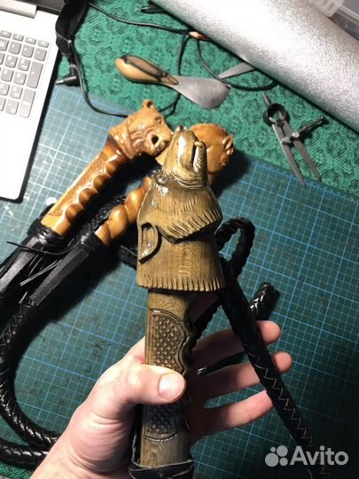 Нагайки кожаные