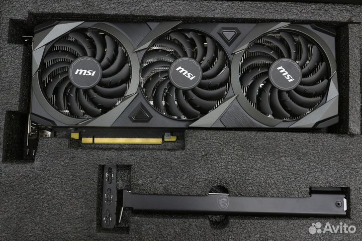 Видеокарта MSI RTX 3060Ti ventus 3X 8Gb OC