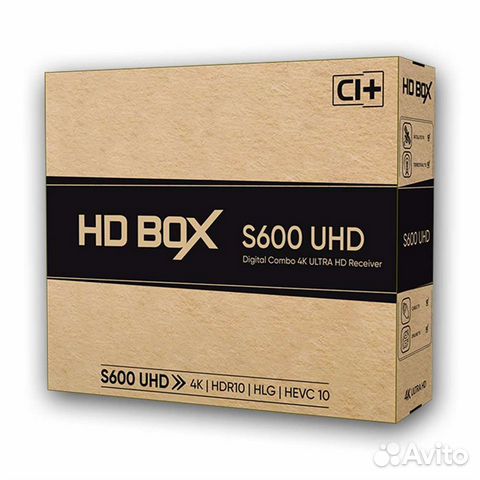 Спутниковый 4K ресивер HD BOX S600 UHD объявление продам