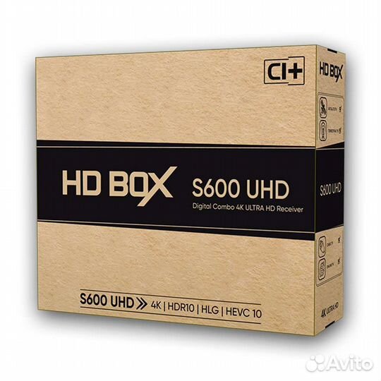 Спутниковый 4K ресивер HD BOX S600 UHD