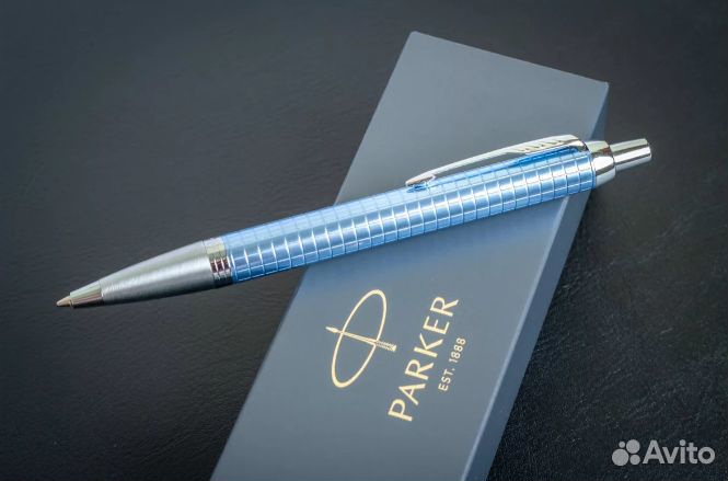 Шариковая ручка Parker K 322 IM premium blue CT