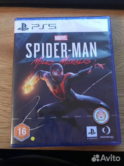 Игры ps5 диск Spider-Man