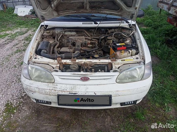 Kia Avella 1.3 МТ, 1997, 250 000 км