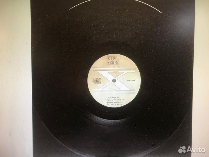 Blue System-X-ten Lp albom new