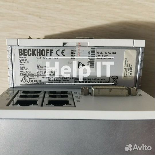 Контроллер Beckhoff CX5140-0120