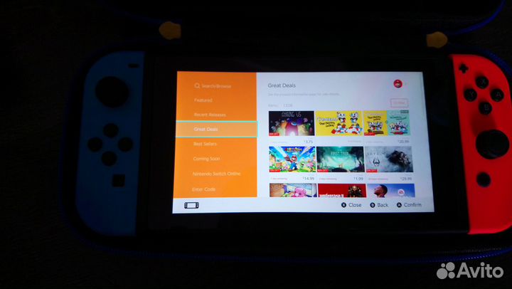 Nintendo switch 128gb - 17 игр