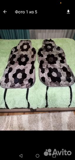 Автомобильные чехлы меховые из овчины