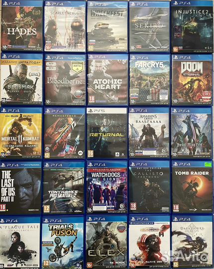 Игры ps4 обмен/продажа/покупка