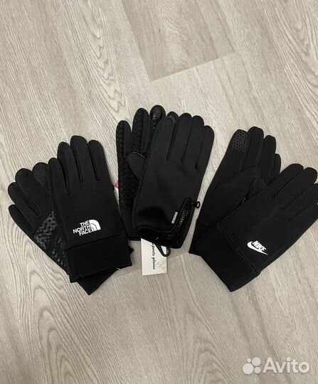 Перчатки мужские теплые с тач