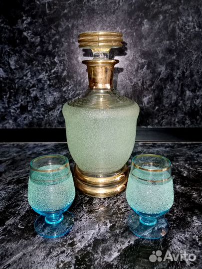 Графин-штофф + 2рюмки