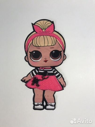 Нашивки - кукла Лол, 20 см