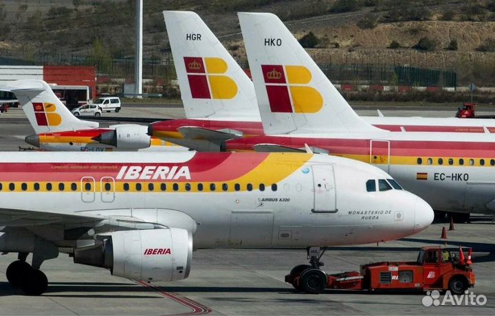 Бортовой комплект приборов авиакомпании Iberia