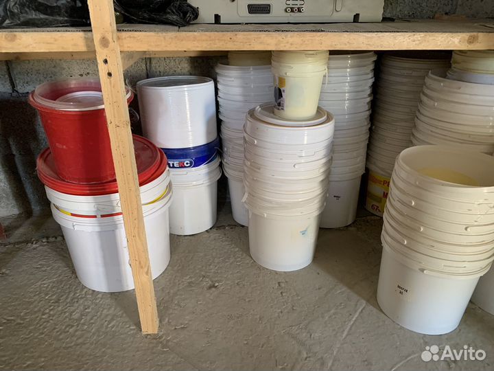 Ведра пластиковые