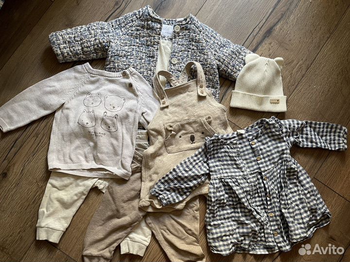 Вещи пакетом на девочку hm,zara