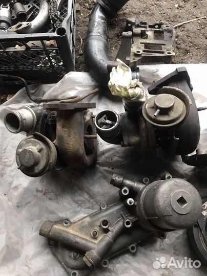 Двигатель в разборе ZD30Y61