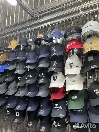 Кепки новые остатки