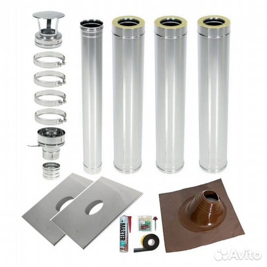 Дымоходы тис и комплектующие