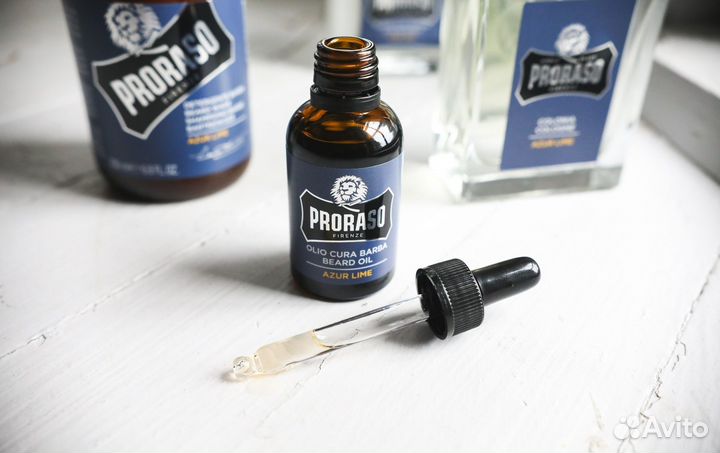 Масло и шампунь для бороды Proraso