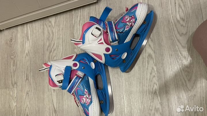 Коньки детские раздвижные