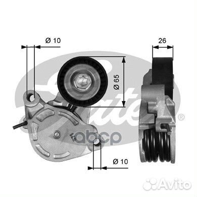 Натяжитель ремня приводного BMW F45/F48/F55 1.5