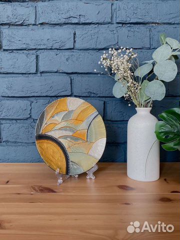 Тарелка декоративная