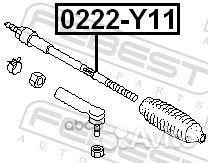 Тяга рулевая Nissan Sunny G10 00-06 0222Y11 Fe