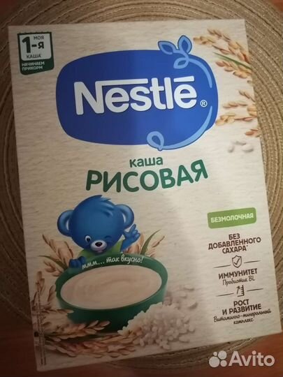 Детские безмолочные каши