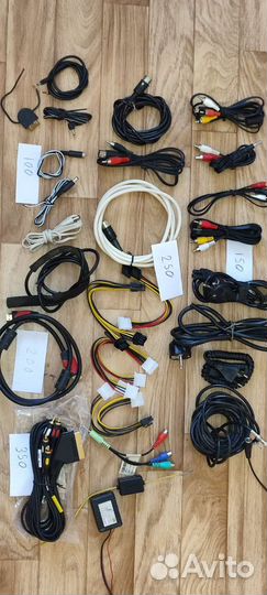 Кабеля провода шнуры переходники