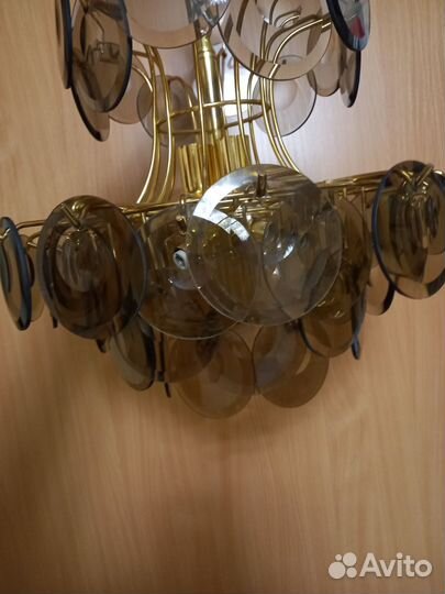 Винтажная люстра,италия