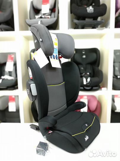 Автокресло 15-36кг изофикс Joie duallo tuxedo