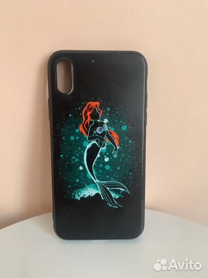 Чехол с русалкой на iPhone xs