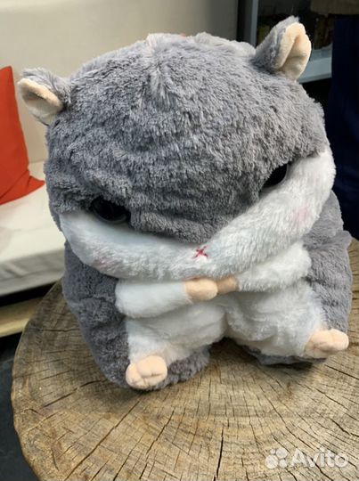 Мягквя игрушка с пледом