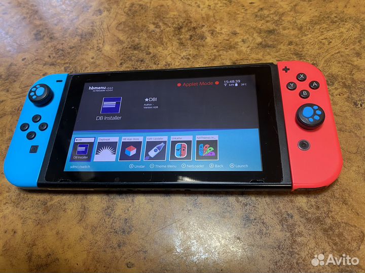 Приставка Nintendo Switch прошита, с играми