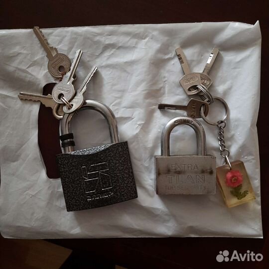 Замок навесной СССР 2 штуки