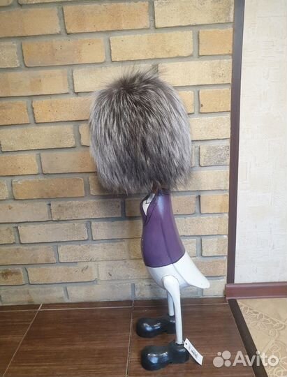 Шапка зимняя из песца