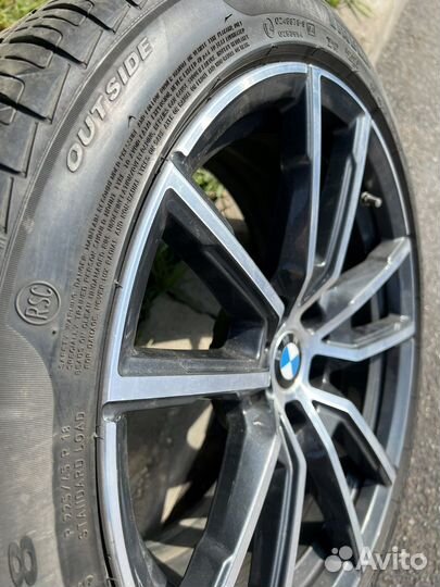 Оригинал 18 диски bmw (780 стиль) с резиной