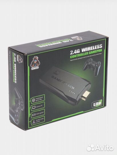 Игровая приставка Game Stick, 10000 ретро игр,64GB