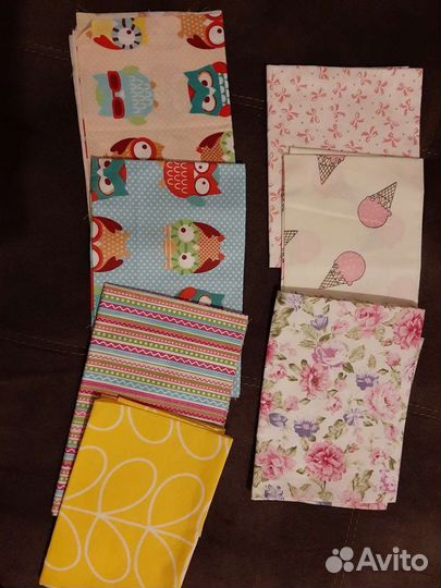 Отрезы ткани для шитья/пэчворка