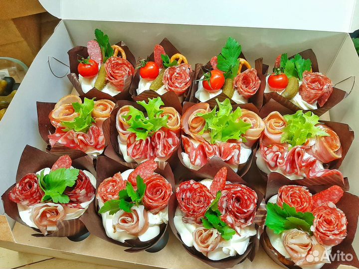 Закусочные капкейки