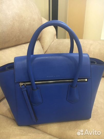 Сумка кожаная Charles Keit